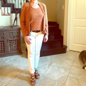 St. John Novelty Knit Twinset